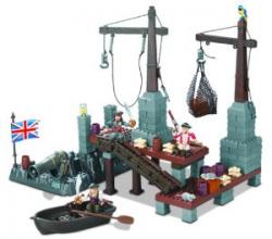 Mega Bloks set 1016 Pirates of the Caribbean Port